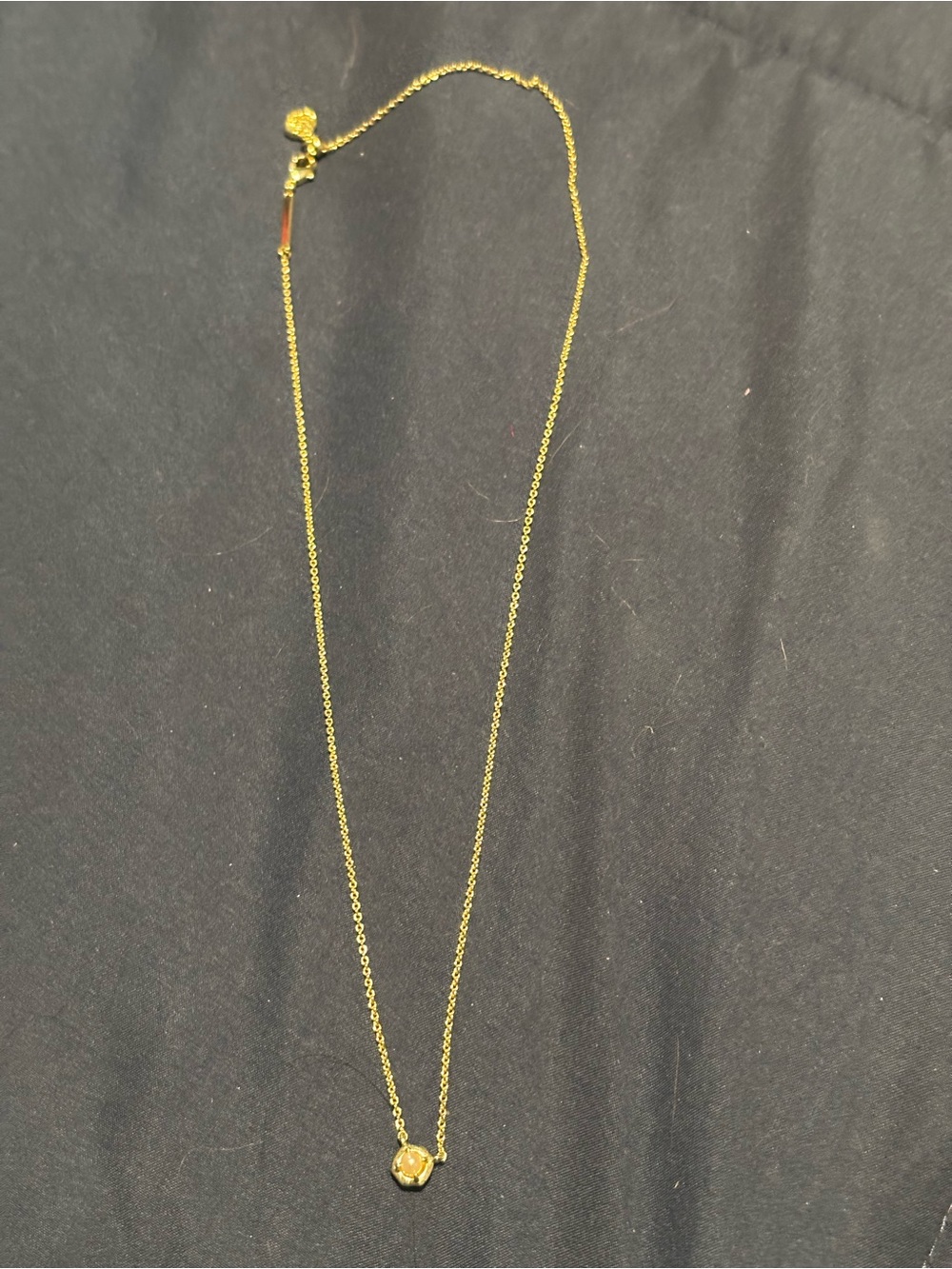 Kendra Scott Gold Teardrop Pendant Necklace